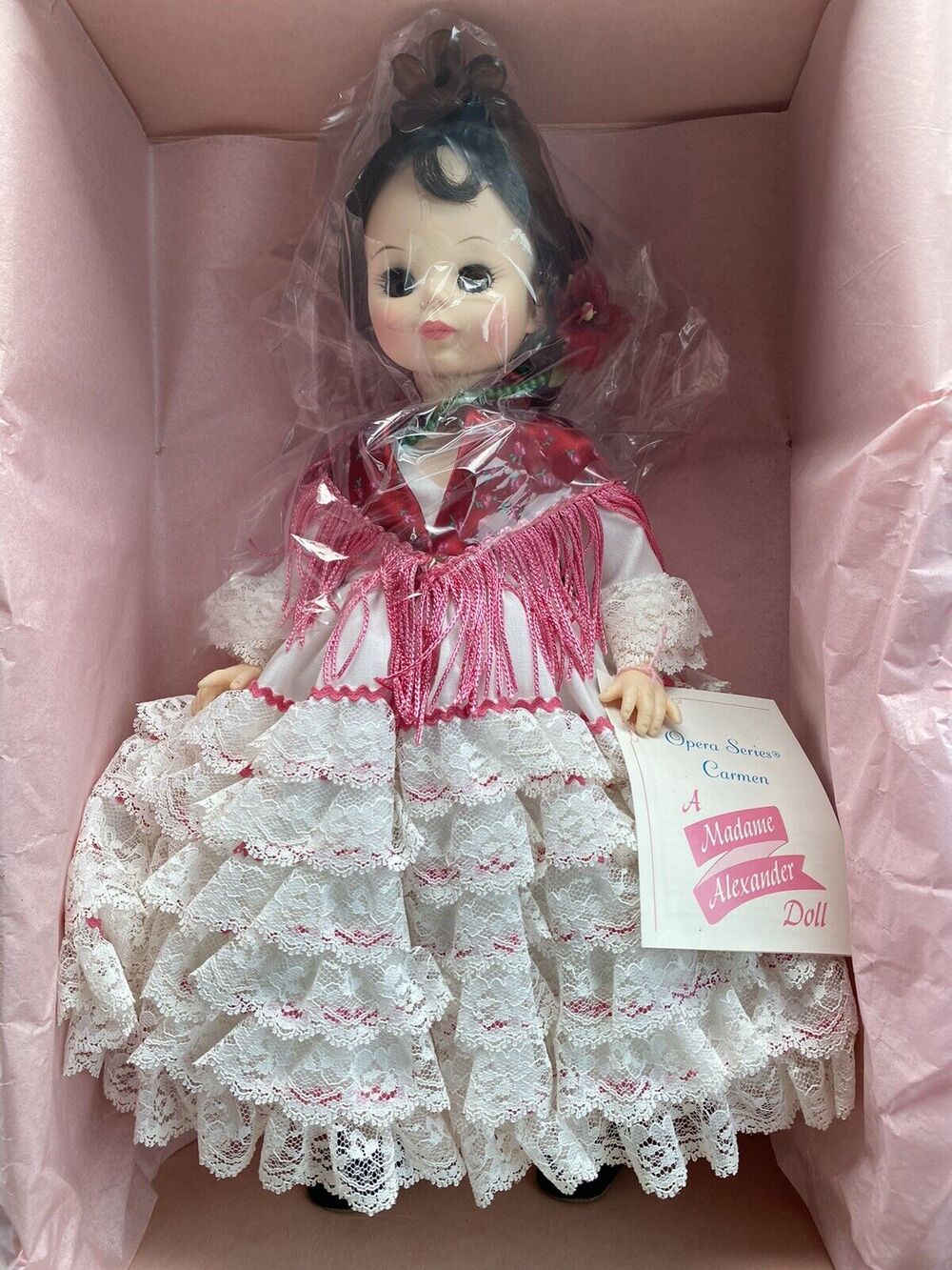 Madame Alexander Carmen #1410 Opera Series Doll 1984 Box & Tag Vintage